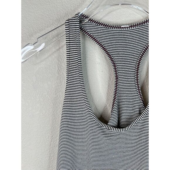 Lululemon Womens Striped Racerback Tank Top‎ Medium - Picture 2 of 13